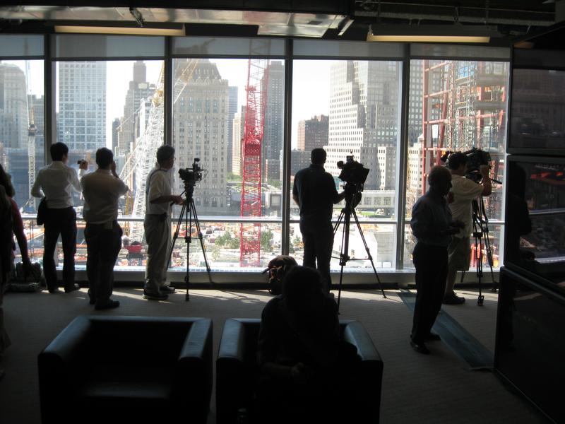 Media from around the World Get Update on World Trade Center Rebuilding
